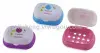 Soap box, cartoon soap box, soap box, bath soap box, draining soap plate, plastic soap box details Picture